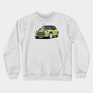 Car sport  mini retro green lime Crewneck Sweatshirt